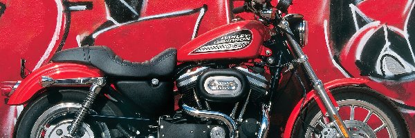 Motocykl, Klasyczny, Harley-Davidson Sportster 883R