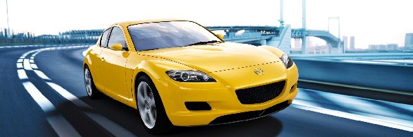 RX, Mazda, Żółta