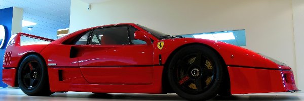 Alufelgi, Czarne, Ferrari F 40