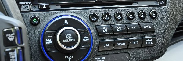 Radio, Honda CR-Z