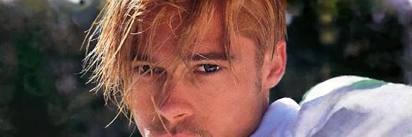 włosy, blond, Brad Pitt