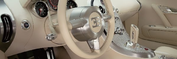 Bugatti Veyron, Wnętrze