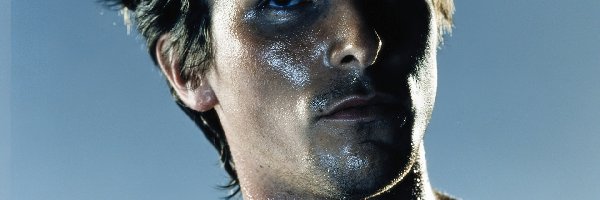 mokra twarz, Christian Bale
