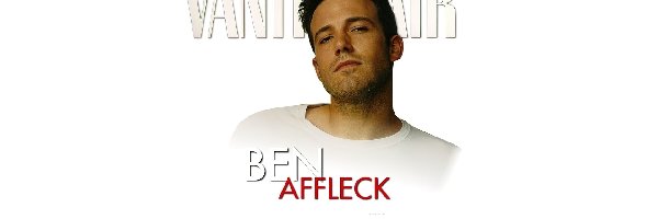 t-shirt, biały, Ben Affleck