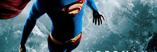 Brandon Routh, niebo, leci, Superman Returns