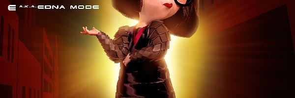 The Incredibles, Iniemamocni, Edna