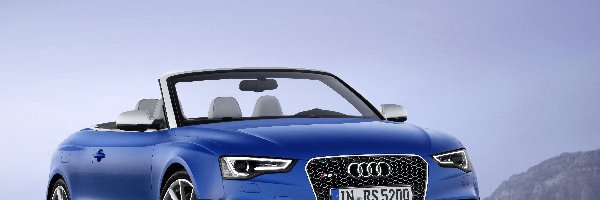 Audi RS5 Cabriolet, Niebieskie