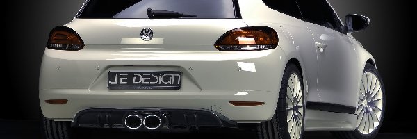 VW Scirocco, Tył