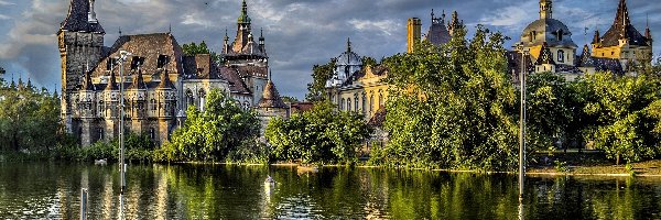 Zamek, Węgry, Budapeszt, Rzeka