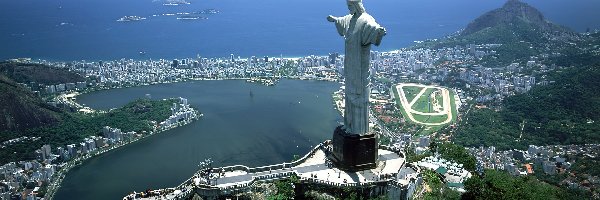 Jezus, Brazylia, Widok, Rio De Janeiro