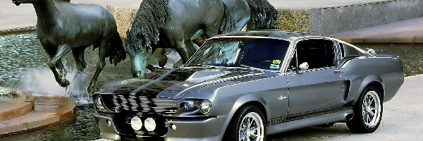 Konie, Rzeźba, Mustang GT500