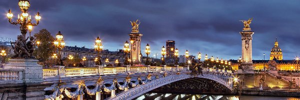 Francja, Most, Zabytkowy, Paryż
