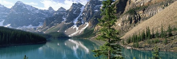 Park Narodowy Banff, Jezioro, Góry, Kanada