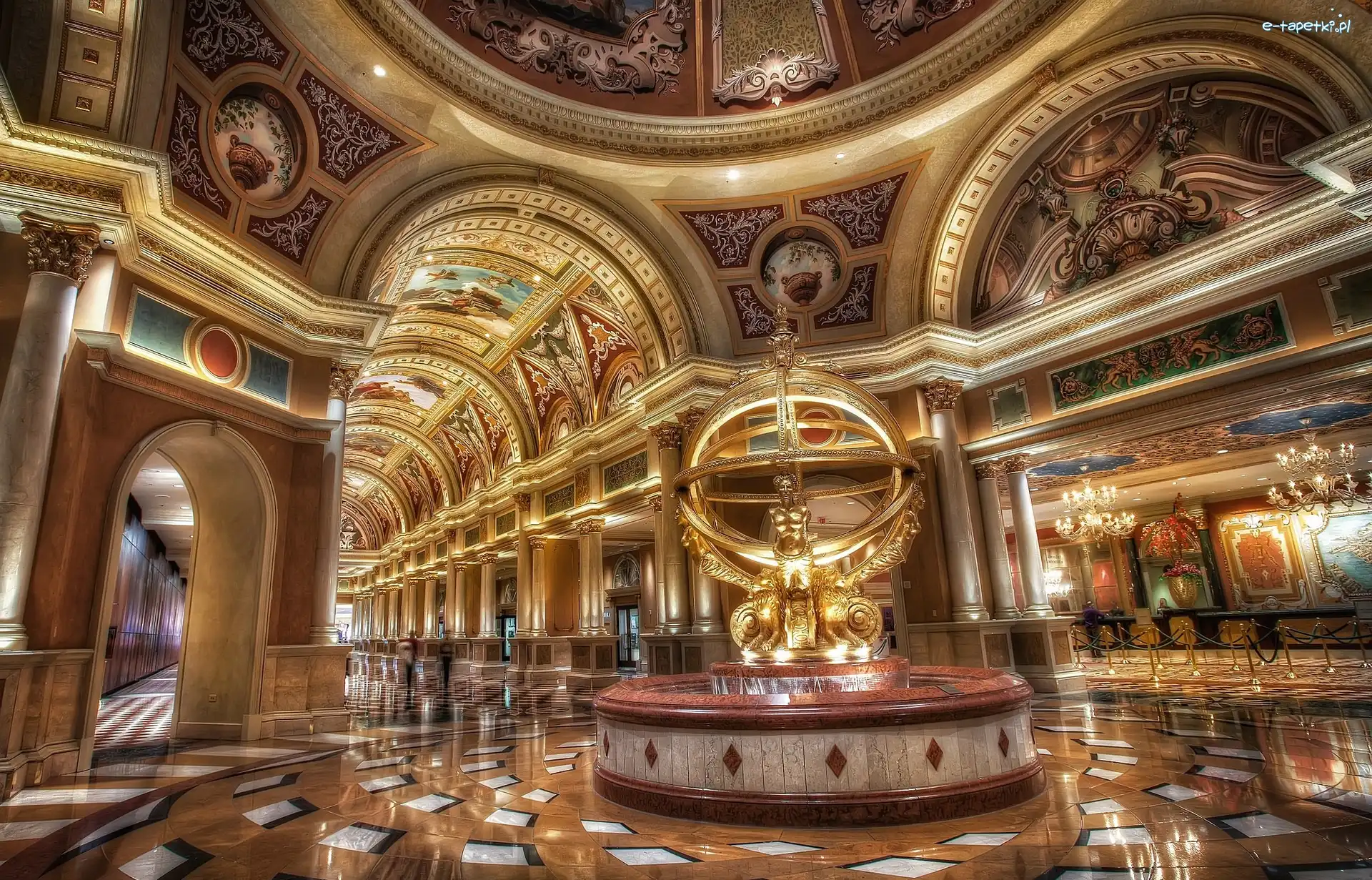 Architektura, Hall, Wenecki, Budowla