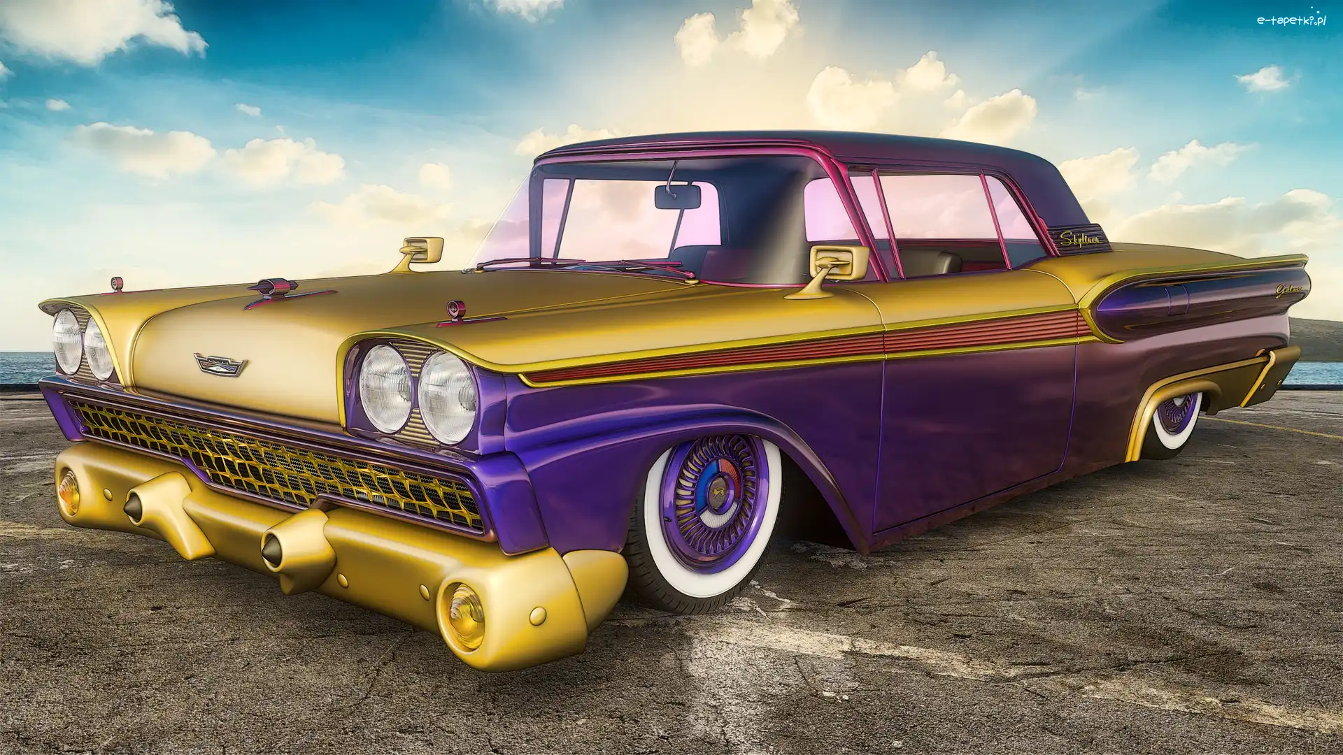 1959, Ford Fairlane 500 Galaxie Skyliner, Zabytkowy