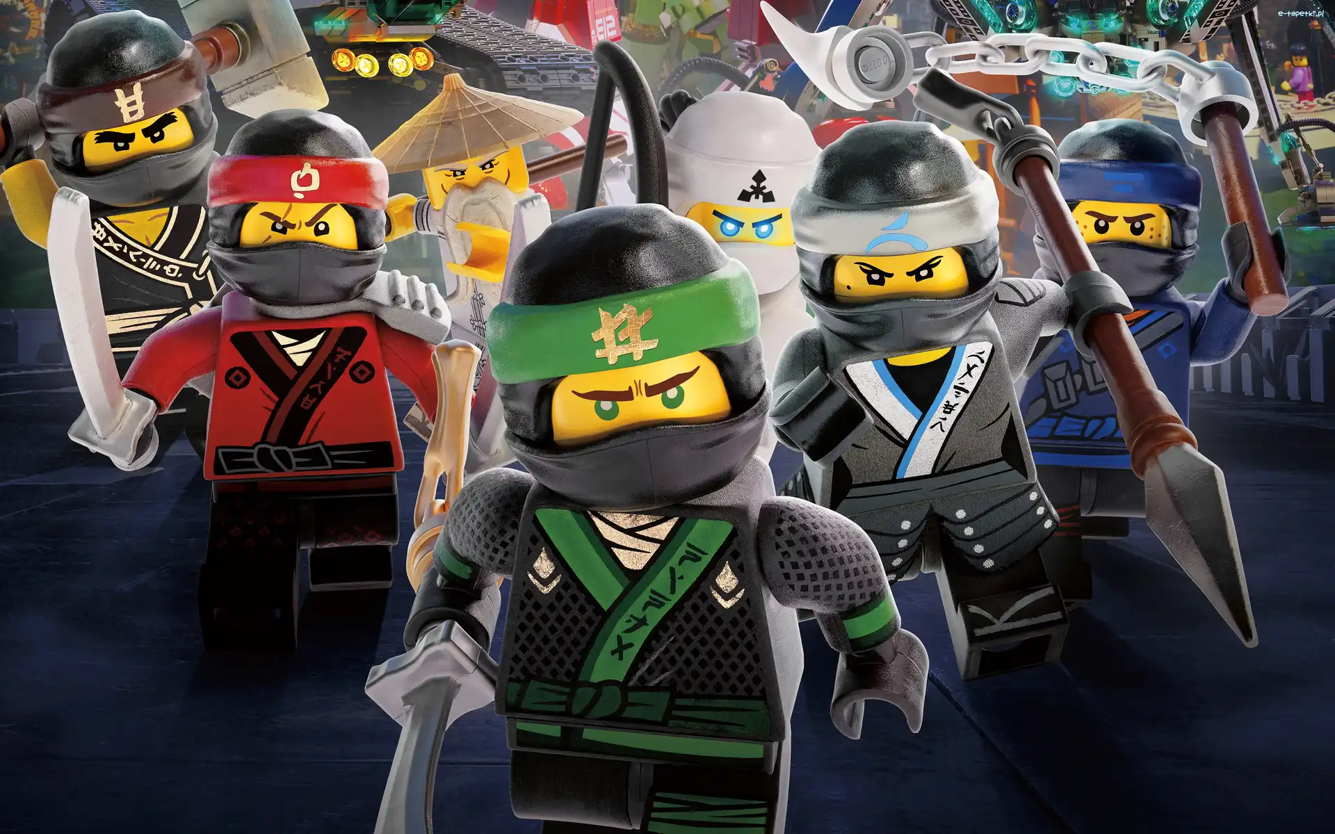 Plakat, The LEGO Ninjago Movie, LEGO Ninjago Film