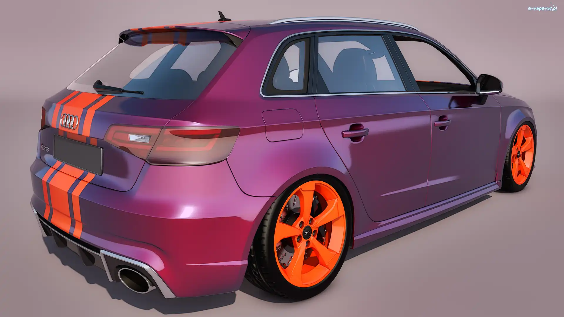 Bok, 2016, Audi RS3 Sportback