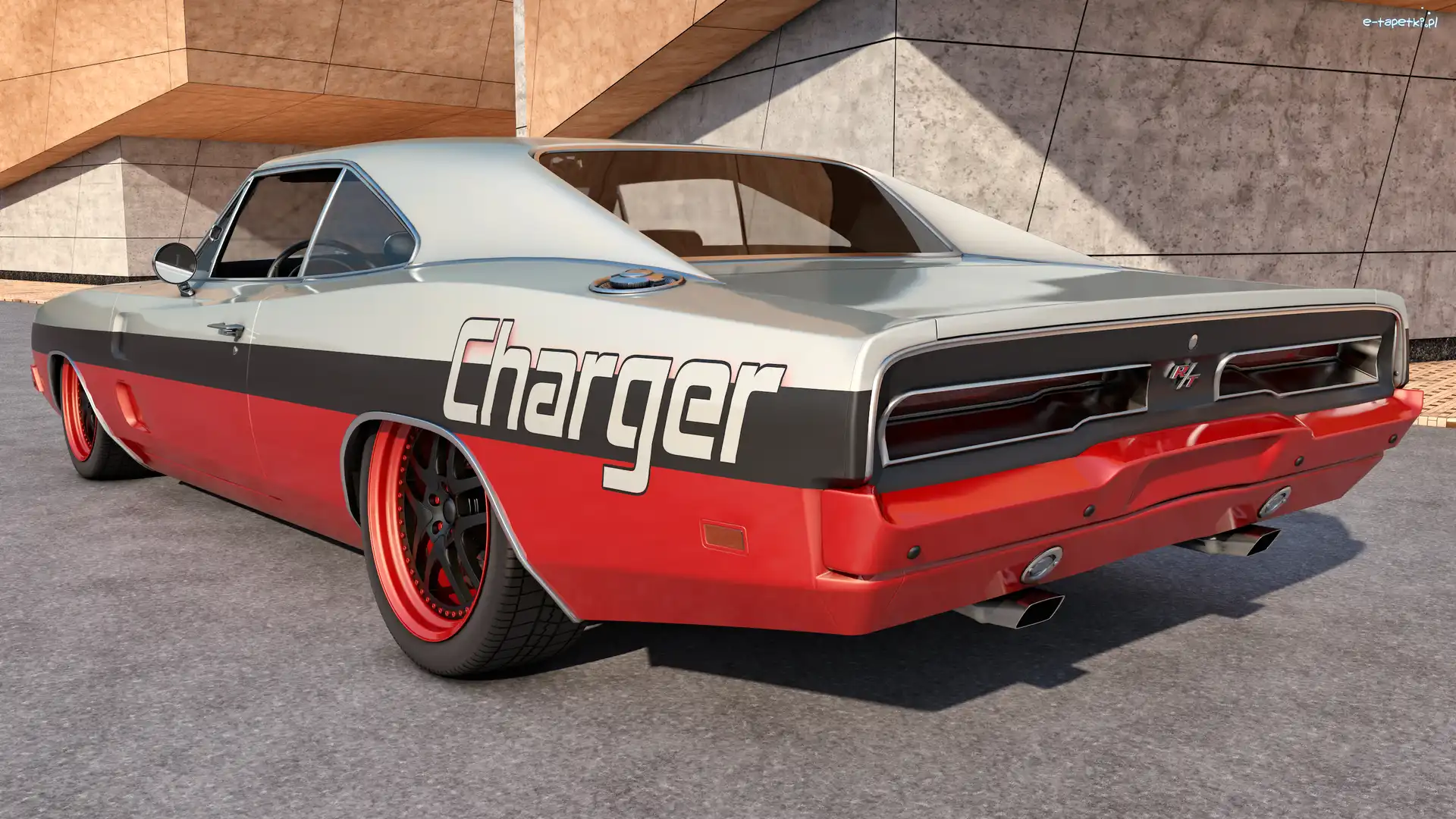 1969, Zabytkowy, Dodge Charger R/T