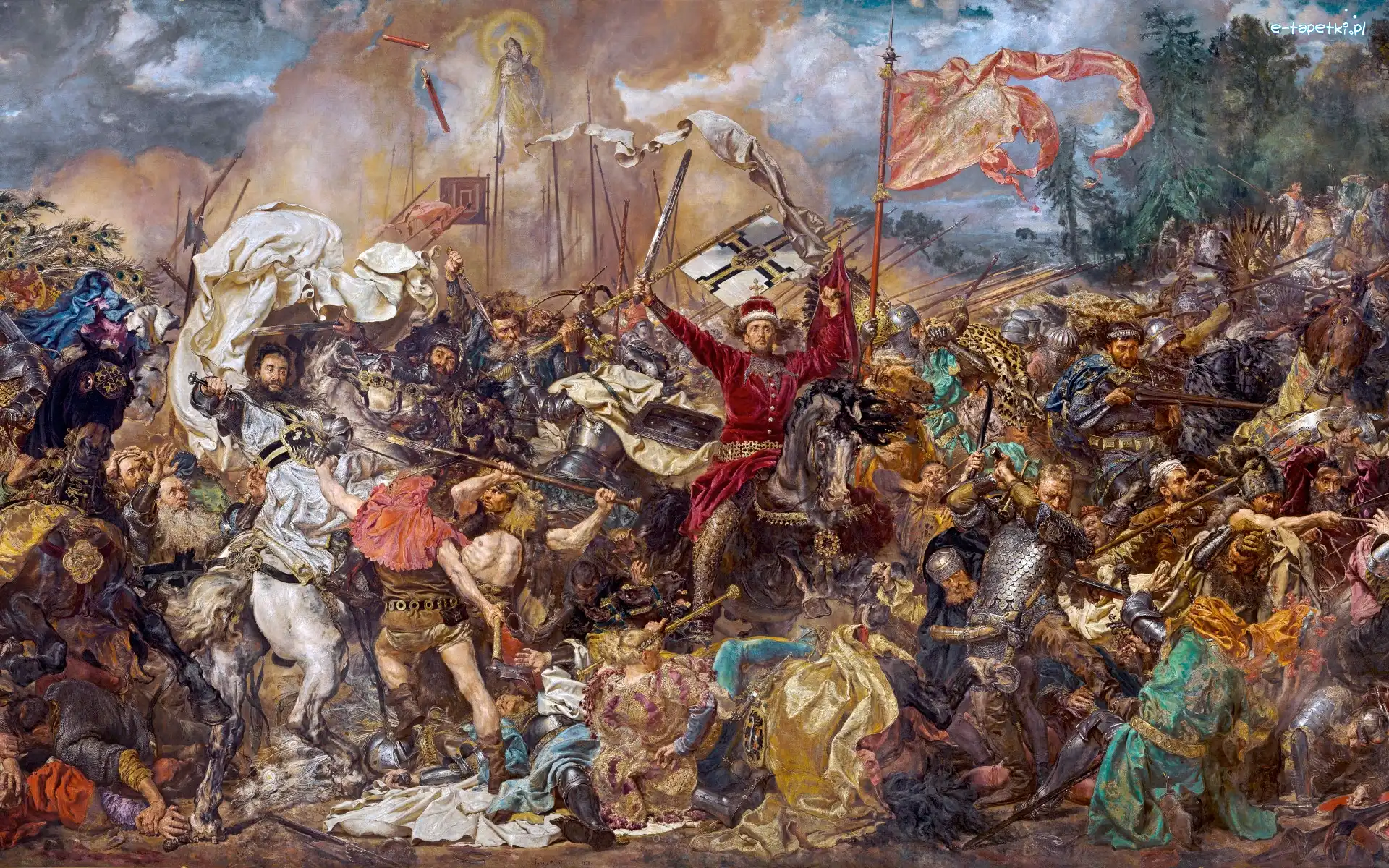 Obraz, Bitwa pod Grunwaldem, Jan Matejko, Malarstwo