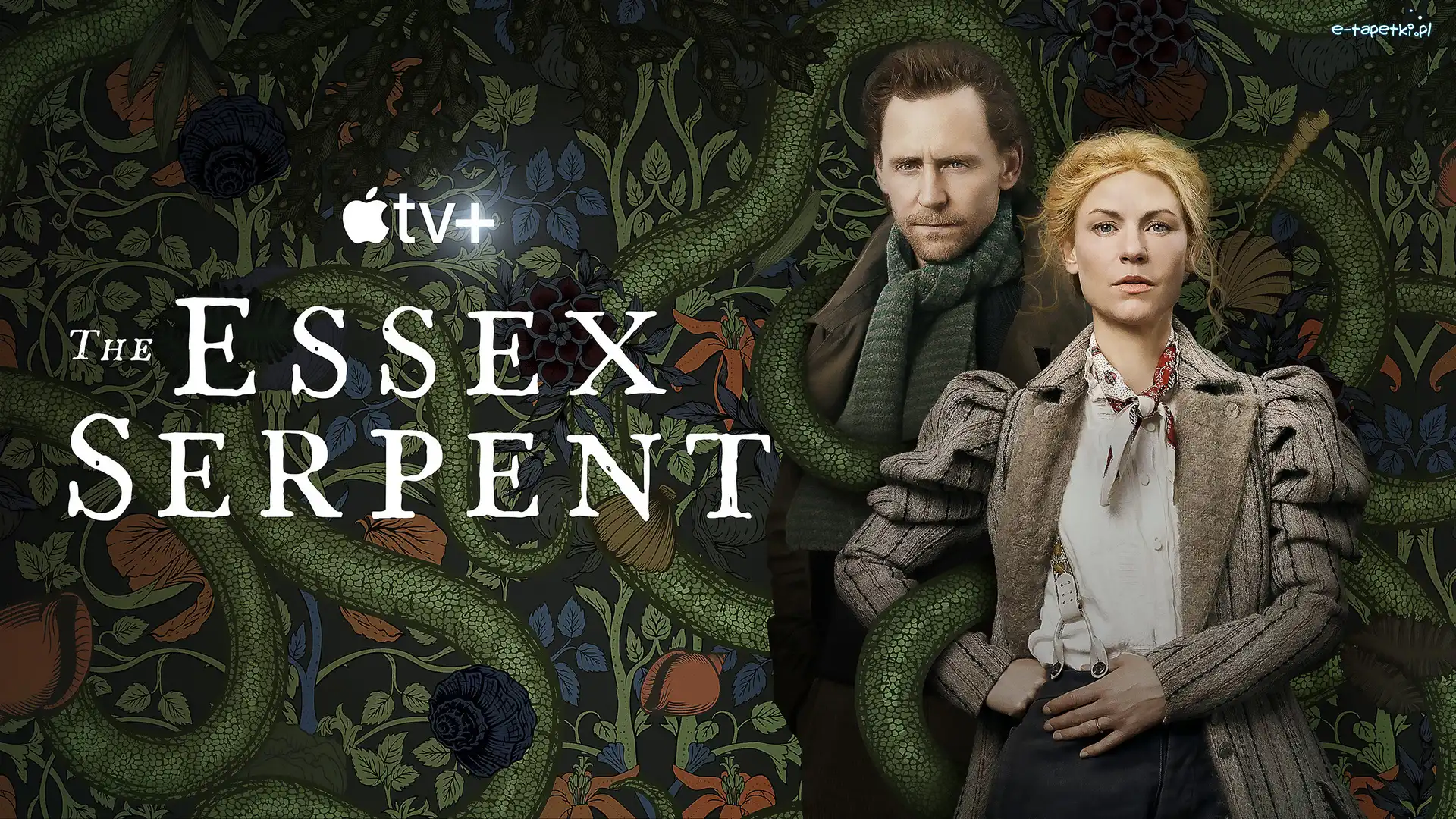 Tom Hiddleston, Aktor, Aktorka, The Essex Serpent, Serial, Will Ransome Aktorka, Cora Seaborne, Claire Danes, Postacie