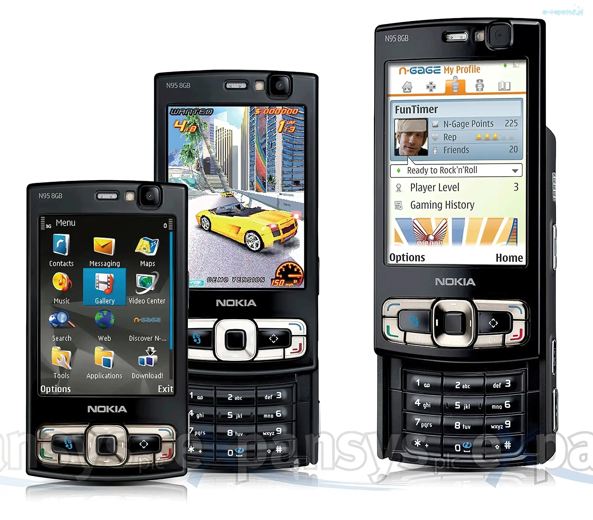 8GB, Nokia N95, Czarna