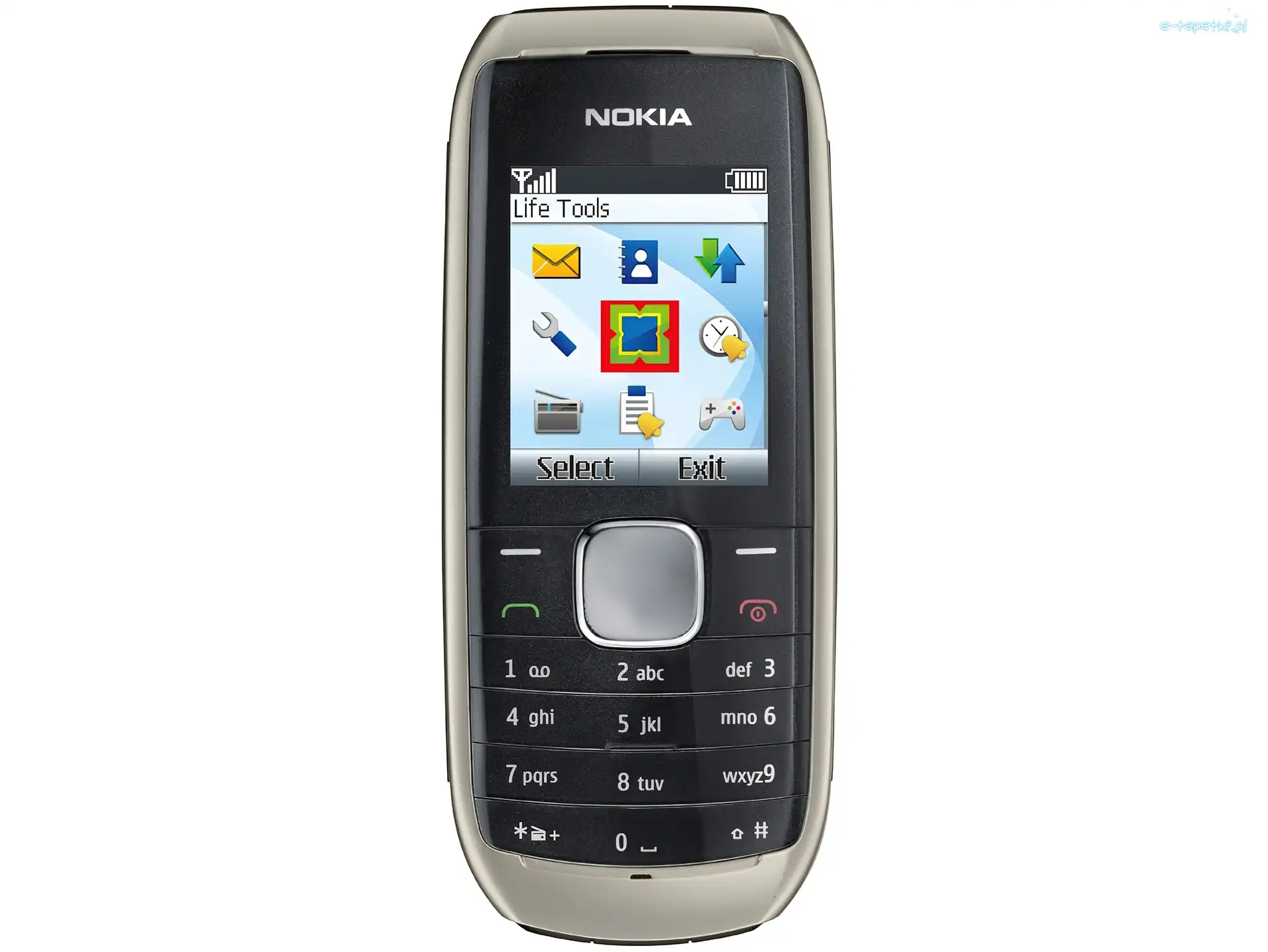 Czarna, Srebrna, Nokia 1800