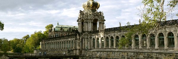 Piękny, Drezno, Pałac, Schloss Zwinger, Niemcy