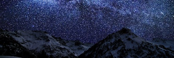 Śnieg, Gwiazdy, Góry