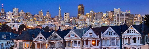 Wieczór, Miasto, San Francisco