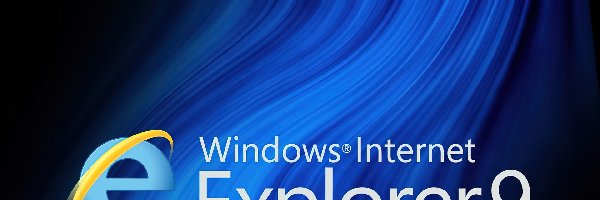 Fala, Niebieska, Internet Explorer 9