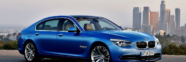 F01, BMW 7, Niebieskie