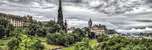 Panorama, Szkocja, Edynburg