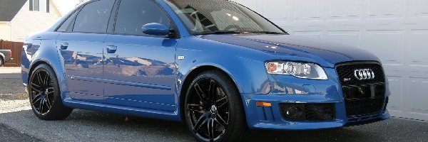 RS4, Felgi, Czarne, Audi
