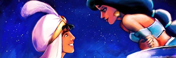 Aladdin, Jasmine, Aladyn