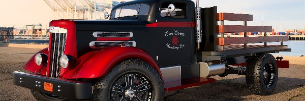 1939, White 718 Truck, Zabytkowy