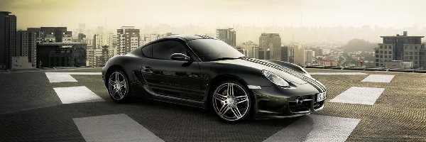 Parking, Dach, Porsche 911 Turbo