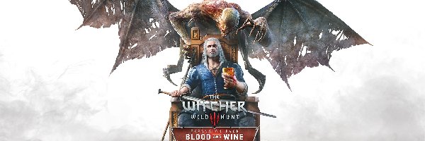 Wiedźmin 3 Dziki Gon, 
Krew i Wino, The Witcher 3: Wild Hunt, Geralt z Rivii, Potwór