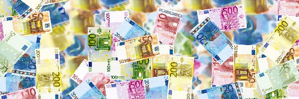 Tekstura, Euro, Banknoty