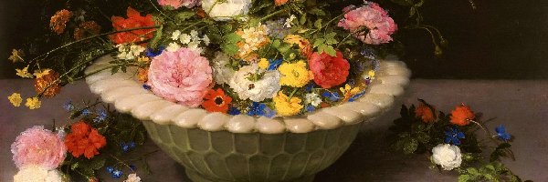 Kwiatki, Misa, Bukiet, Paintography