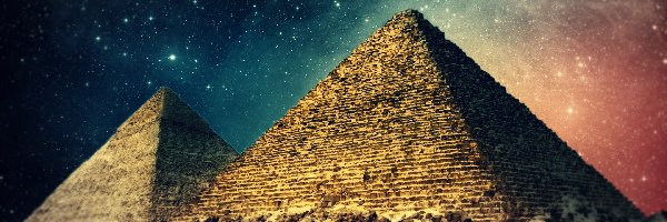 Noc, Piramidy