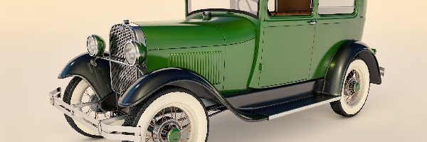 1928, Ford Model A, Samochód zabytkowy