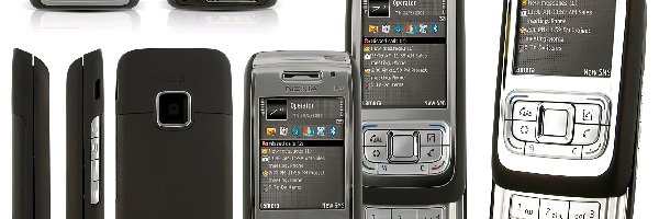 Czarna, Panorama, Srebrna, Nokia E65