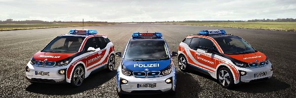 BMW i3, Policyjny, Strażacki, 2016, Ambulans