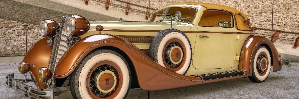 Horch 853 Sport, 1937, Cabrio, Samochód zabytkowy