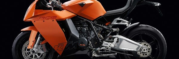 Pomarańczowy, KTM 1190 RC8, Motocykl
