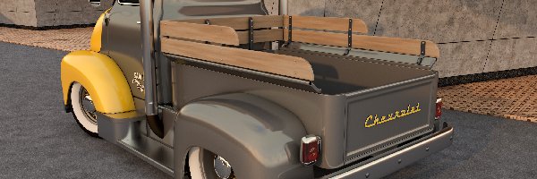 3D, Tył, Chevrolet COE Truck
