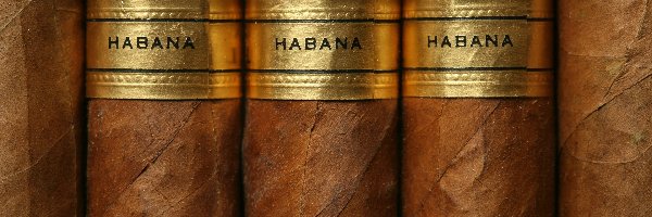 Cygara, Kubańskie, Banderole, Habana
