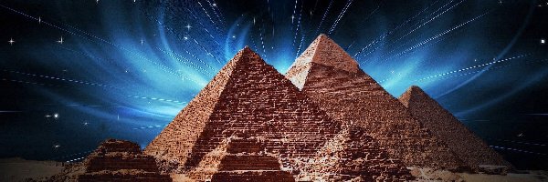 Piramidy, Egipt, Fantasy