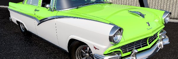 Ford Fairlane Town Sedan, 3D, 1956, Zabytkowy