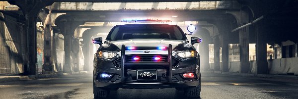 Policyjny, 2018, Ford Responder Hybrid Sedan, Samochód